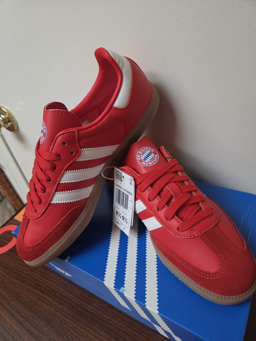 Brand New Adidas F.C. Bayern Munchen Soccer Shoes